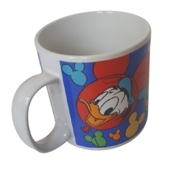 Vintage 70s Disney Mickey, Mini, Goofy Pluto mug cup - Picture 4 of 9